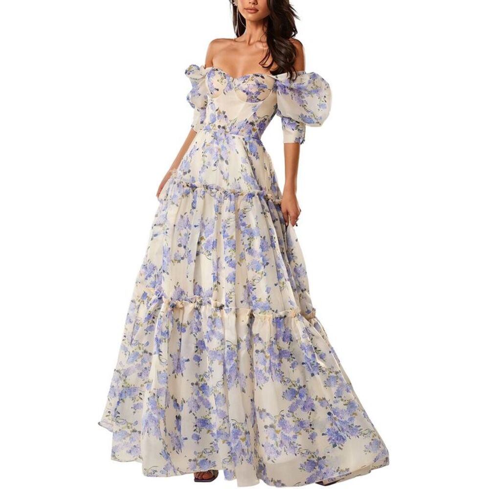 Mira Richi Womens Maxi Dress